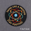 Encouraging Embroidery Iron-On Patches for Clothing and Accessories