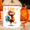 F-Caw-F Keramik-Kaffeetasse