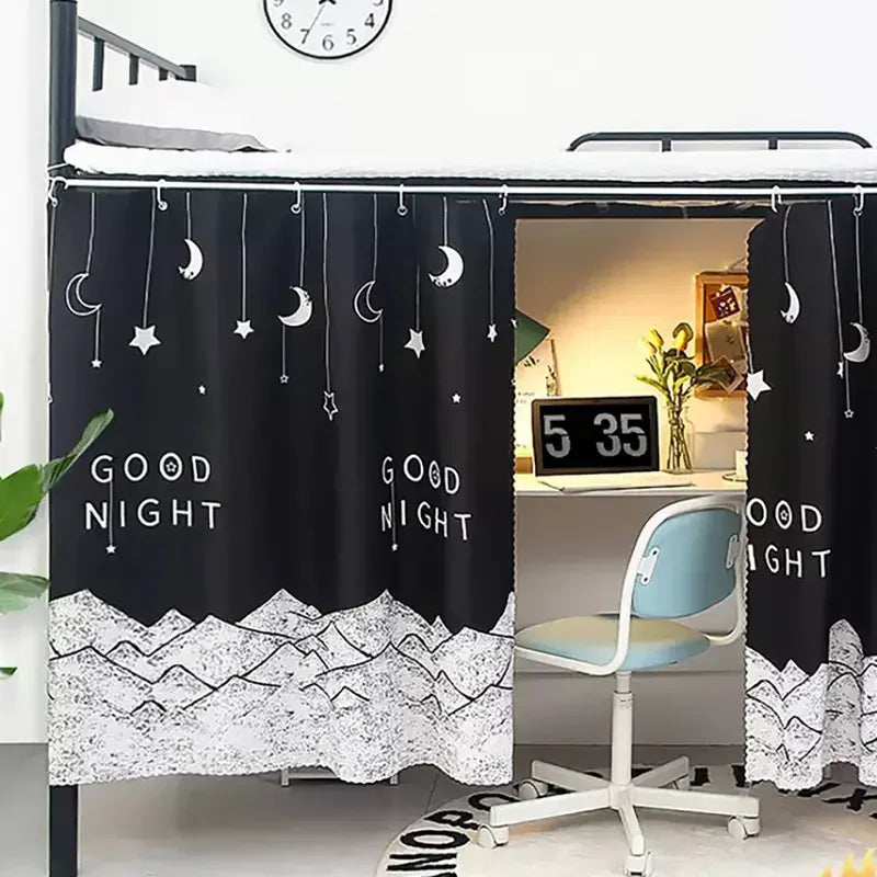 Privacy Bed Curtain for Bunk and Single Beds