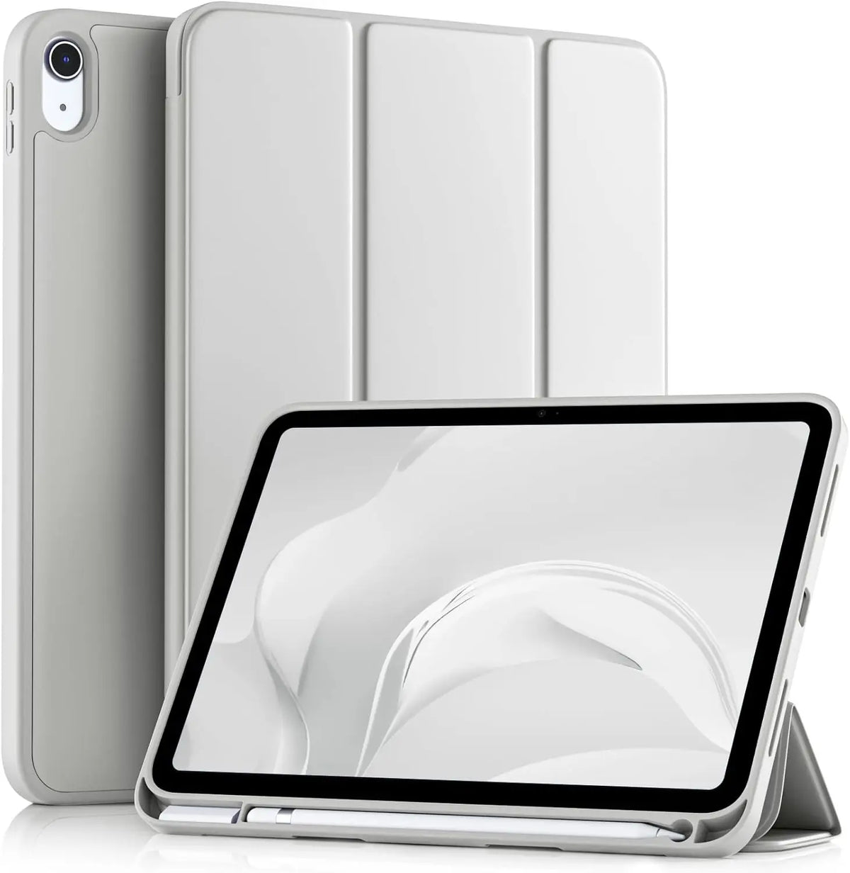 Slim Protective Case for iPad 11th Generation with Pencil Holder