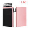Minimalist Aluminum RFID-Blocking Card Holder