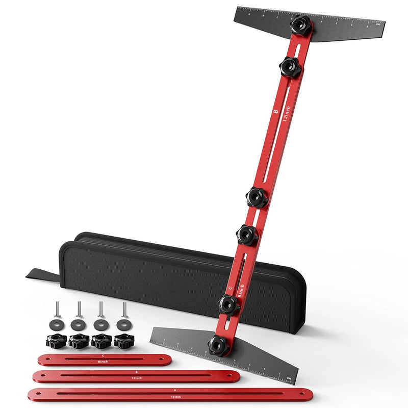 Adjustable Stair Tread Template & Measuring Jig