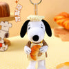 Snoopy Baking Series Plush Keychain – Official Peanuts Collectible