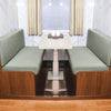 Floral RV Dinette Cushion Covers Set