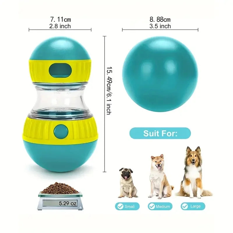 Interactive Dog Treat Dispenser Toy