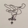Vintage Cross Pendant Necklace