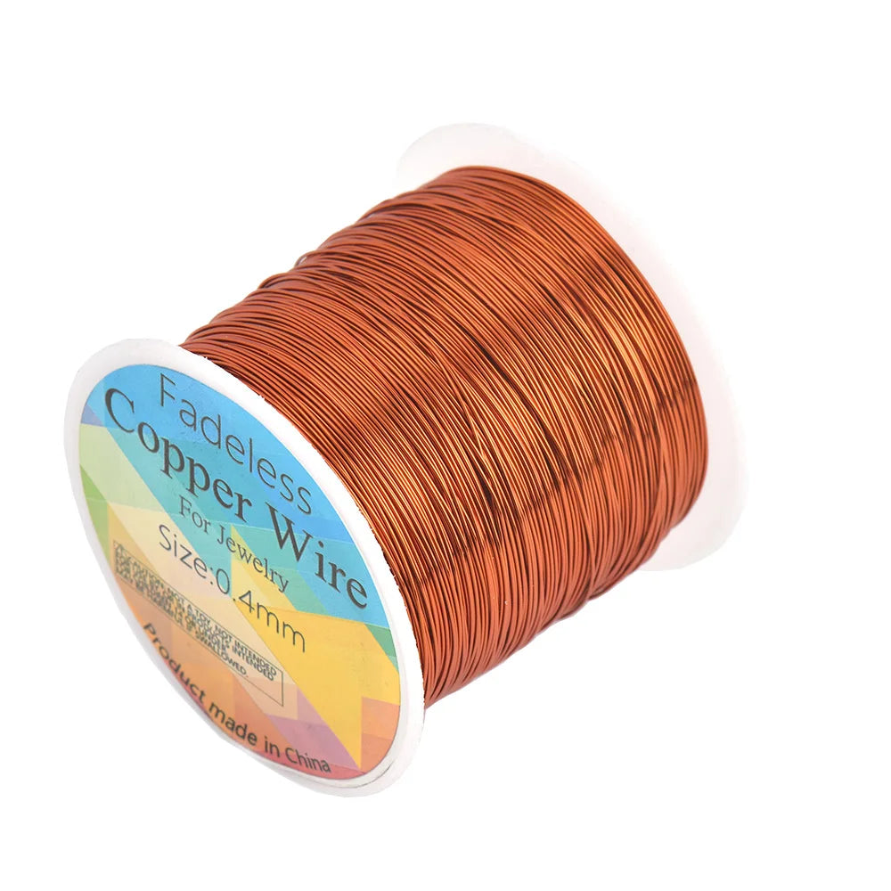 Colored Copper Craft Wire for Jewelry Making and DIY Projects