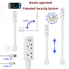 Rotating Wall Outlet Extender with Adjustable Arm