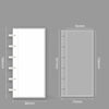 Clear 2x6 Photo Strip Album with 20 Protective Pages