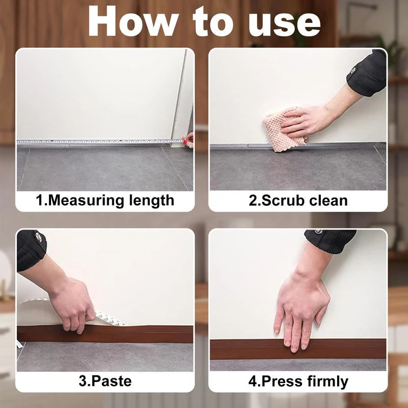 Self-Adhesive Weather Stripping Seal Tape for Doors and Windows