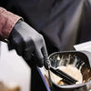 Disposable Black Nitrile Gloves for Cleaning, Tattoo, and Hairdressing