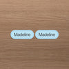 Washable Iron-On Name Labels for Kids' Clothing