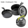 Portable Aluminum Camping Cookware Set