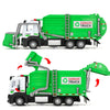 Diecast Garbage Collection Truck Model with Sound and Light