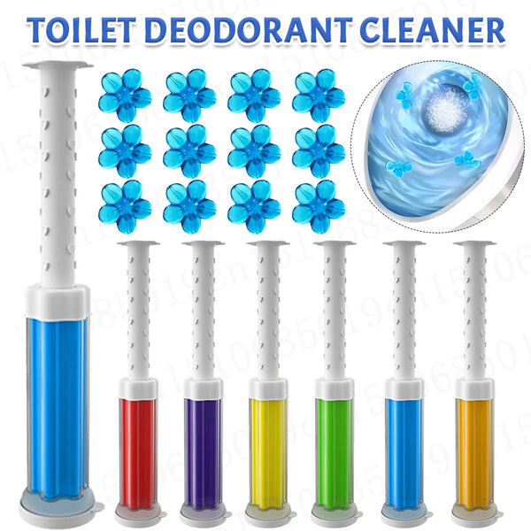 Blüten-Gel-Toilettenfrischer Tabletten – Lang anhaltender Duft (6 Düfte)