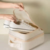 Waterproof Travel Shoe Storage Bag with Mesh Window