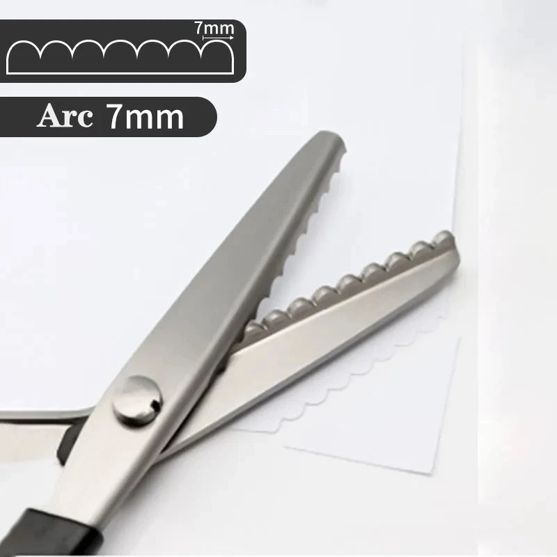 Professional Pinking Shears – Zig Zag Fabric Scissors for Sewing & Crafts