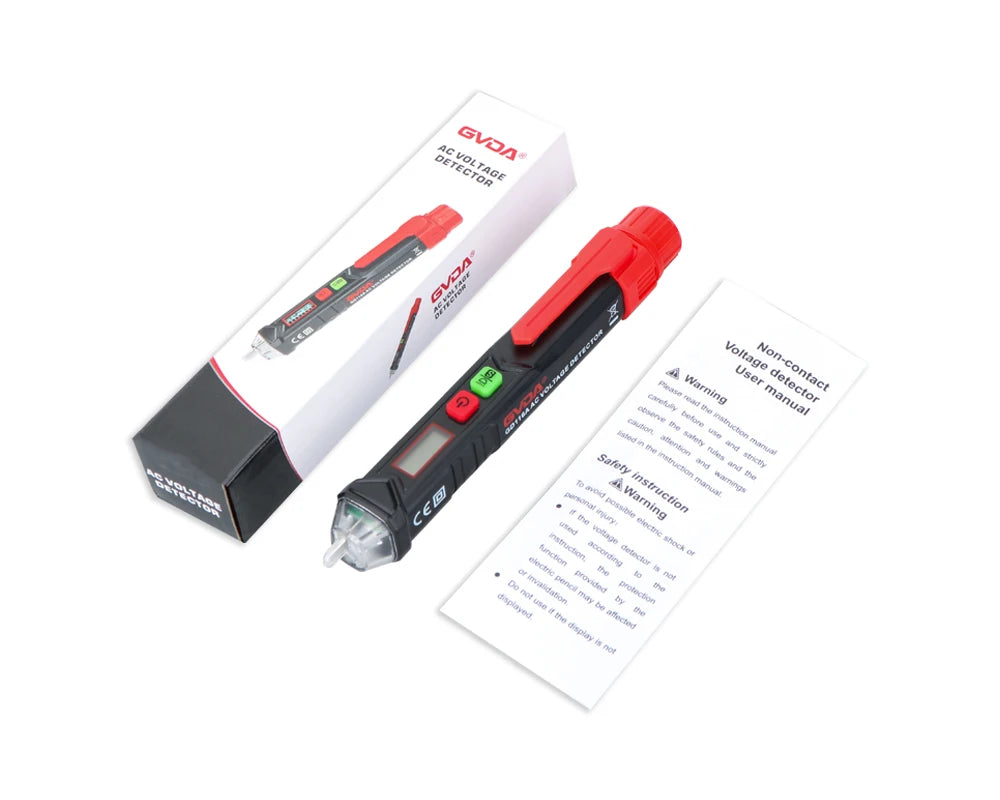 Non-Contact Voltage Tester Pen (12–1000V AC)