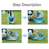 Pop-Up Beach Tent with Built-In Splash Pool for Kids