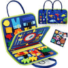 Montessori Busy Board for Toddlers - Sensory Learning & Fine Motor Skills