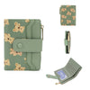 Compact PU Leather Wallet for Women with Card Slots and Coin Pocket