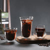 Doppelwandige Borosilikatglas-Tasse
