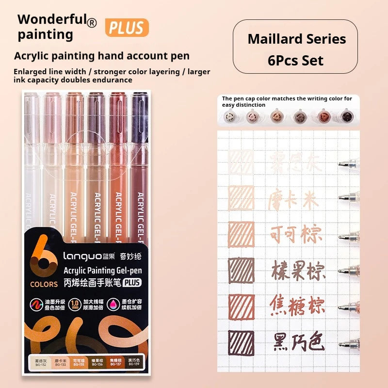 Vibrant Gel Pen Set – Smooth Writing for Art, Notes & Journaling