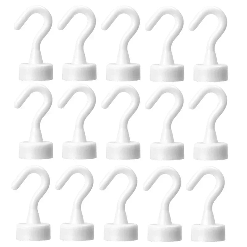 Magnetic Fridge Hooks – Wall-Mounted Multi-Purpose Hanger (Keys, Coats & Kitchen)