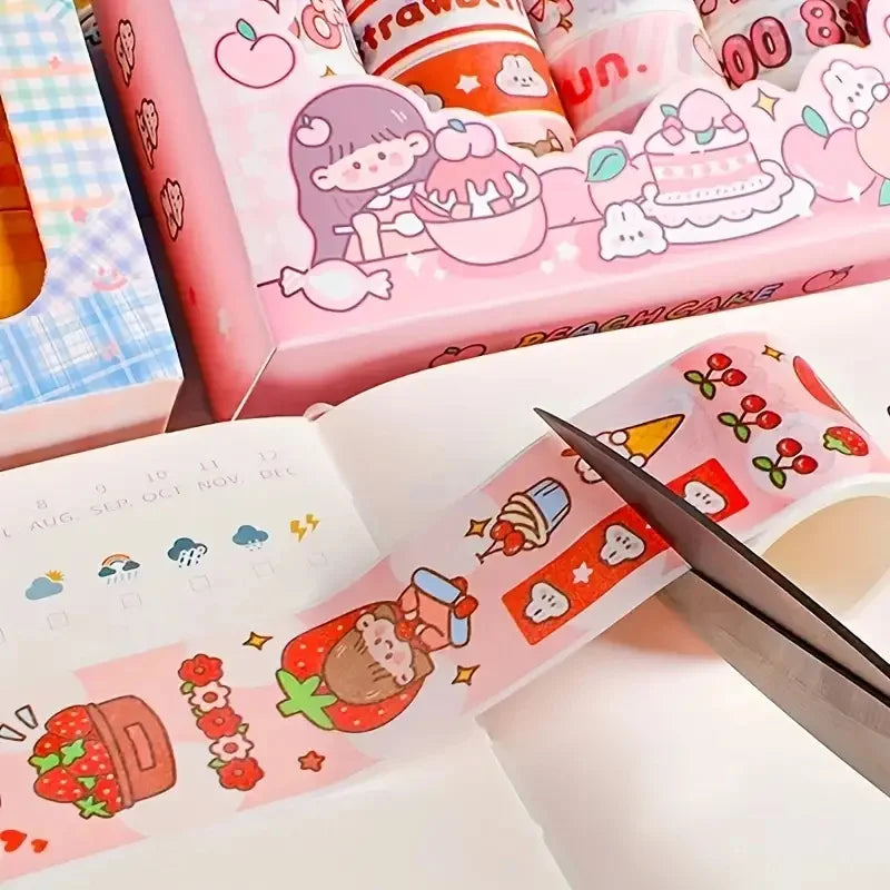 Colección de Cinta Washi Kawaii - 20 Rollos