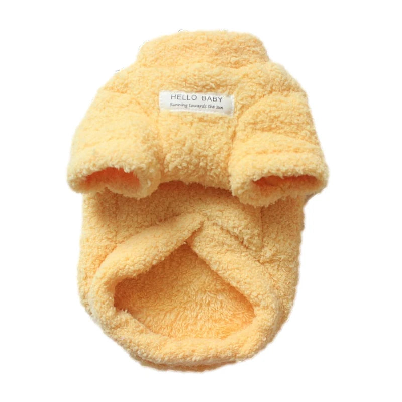 Plush Winter Dog Coat