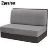 Stretch Jacquard RV Dinette Cushion Covers (2-Piece Set)