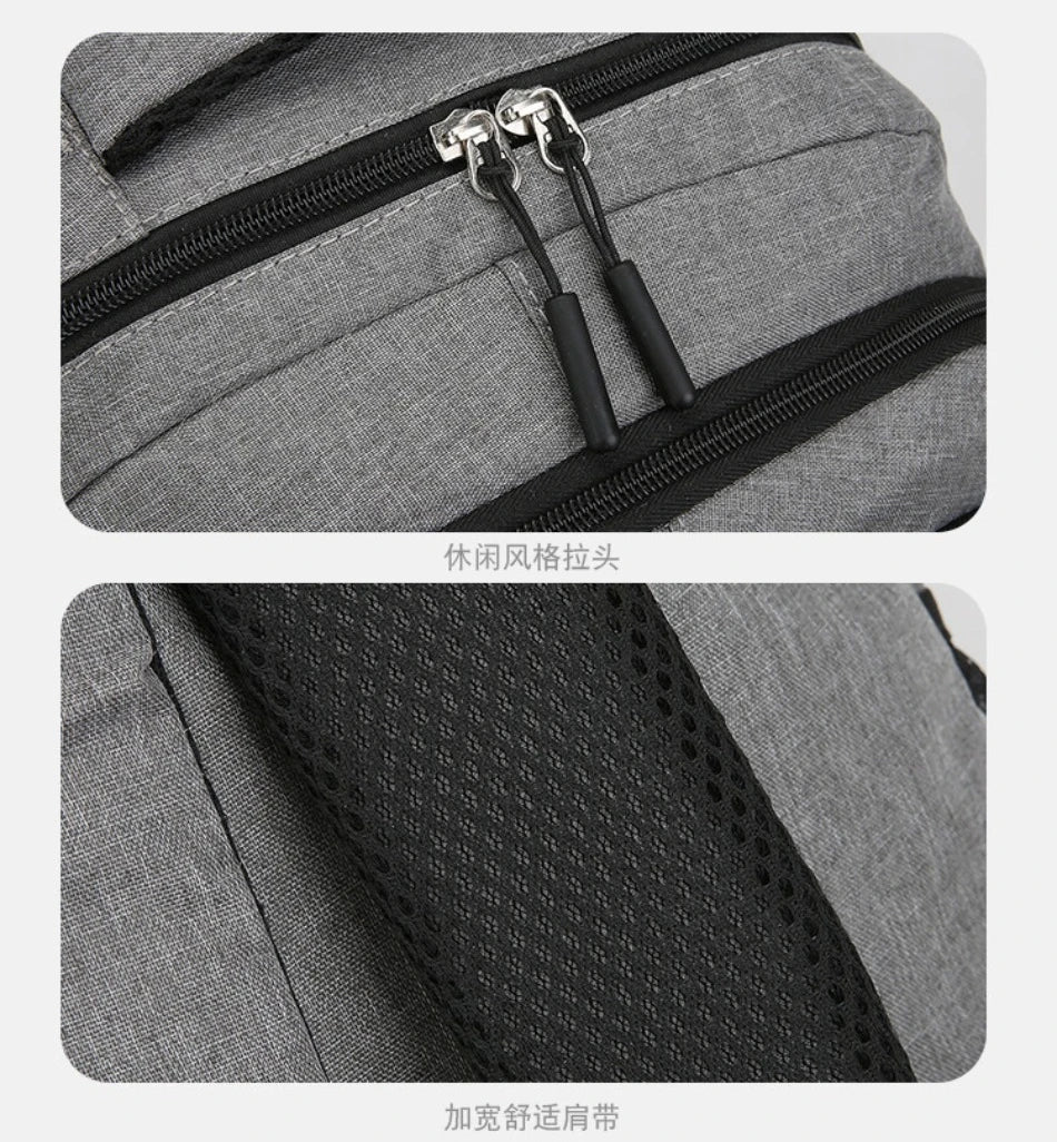 Versatile Commuter Backpack for Men – Lightweight with 15" Laptop Compartment