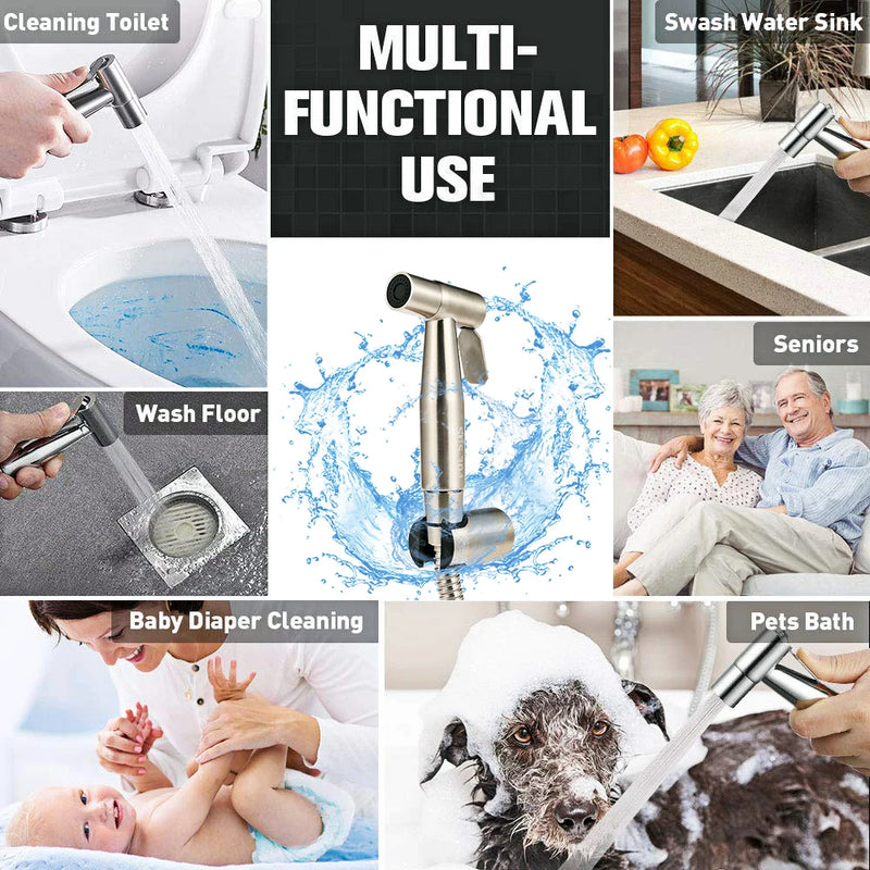 Edelstahl-Handbidet-Sprüher