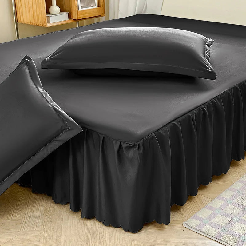 Microfiber Bed Skirt with 35cm Drop