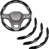 Carbon Fiber & Leather Steering Wheel Cover