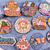 Encouraging Embroidered Iron-On Patches for Jackets, Jeans & Bags