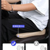 Diagram showing the difference between a low-profile seat design and a standard seat design for car seats.
