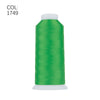80-Color Polyester Embroidery Thread Set with Large 4000m Spools