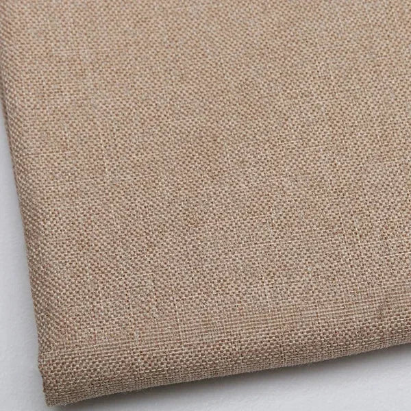 Premium Cotton-Linen Upholstery Fabric – Solid Colors, Durable & Versatile