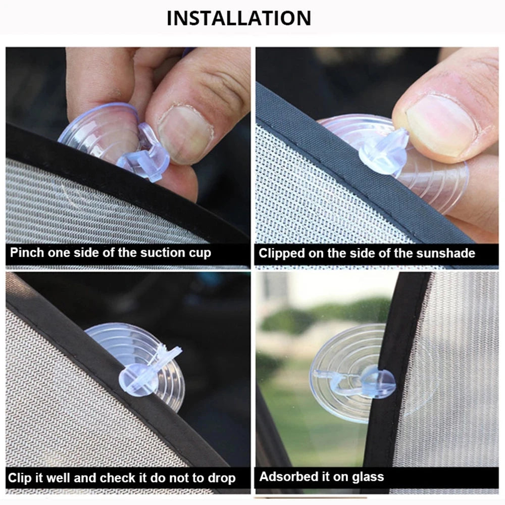Universal Car Windshield Sun Shade with Reflective Cover