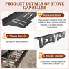 Adjustable Stainless Steel Stove Gap Cover