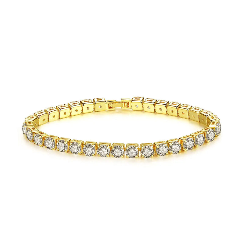 4mm Cubic Zirconia Tennis Bracelet
