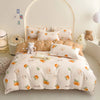 Brushed Polyester Duvet Cover with Matching Pillowcases