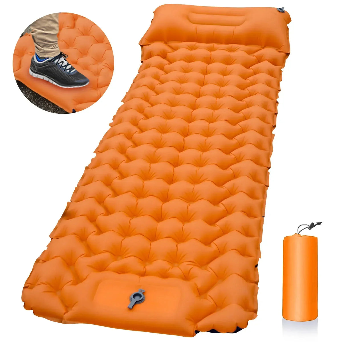 Aufblasende Camping-Schlafmatte