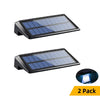 Solarbetriebene LED-Zaun- & Terrassenleuchten (2er-Pack)