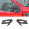 Carbon Fiber Look Mirror Cover for Ford F-150 (2021-2025)