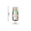 Tire Pressure Monitoring Valve Caps with Color Alert Indicators (4-Pack)