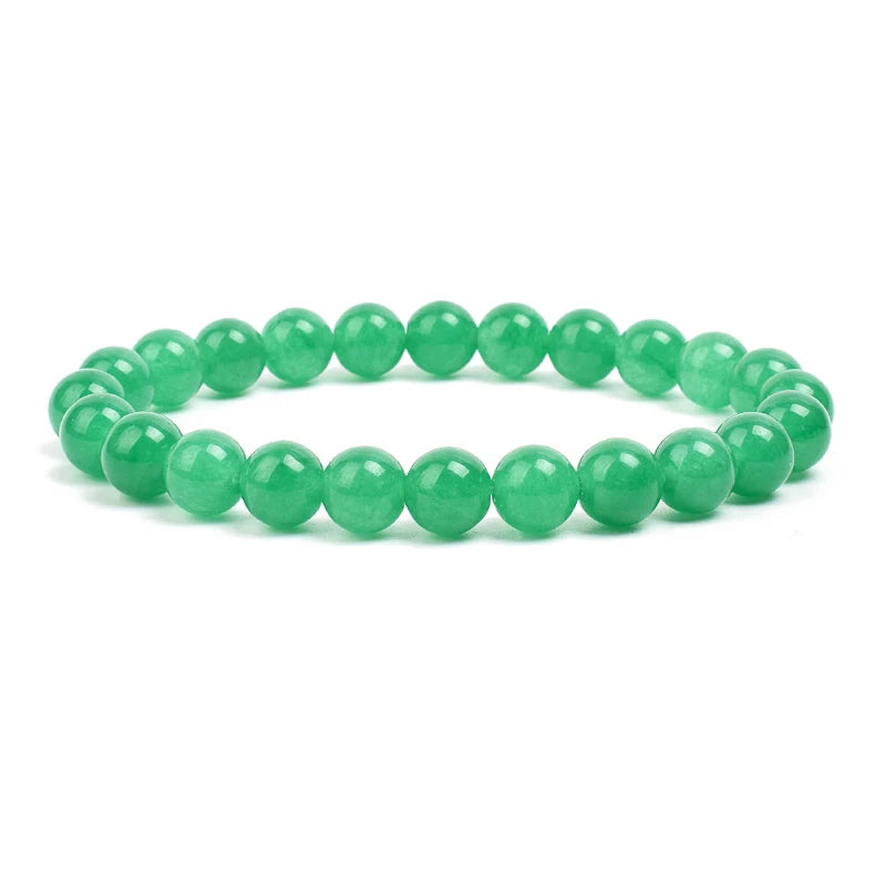 Armband aus Natursteinperlen