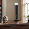 Compact Bladeless Tower Fan with USB Power