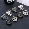 Gold Metal Snap Clasps for Handbags, Purses, and DIY Craft Projects